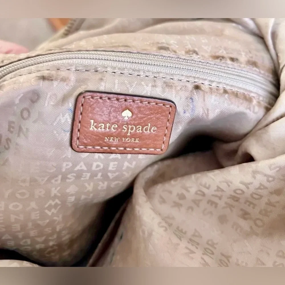 Kate Spade purse bag Signature crossbody tote geometric xlarge satchel logo